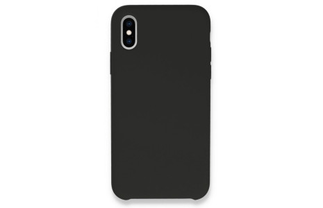 Newface iPhone X Kılıf Lansman Legant Silikon - Siyah