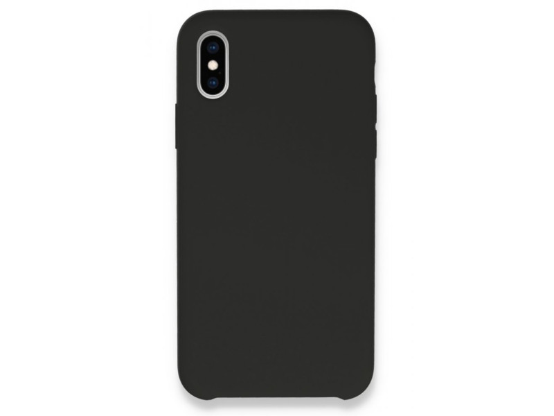 Newface iPhone X Kılıf Lansman Legant Silikon - Siyah