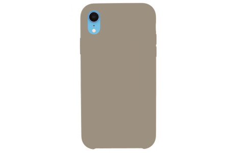 Newface iPhone XR Kılıf Lansman Legant Silikon - Bej