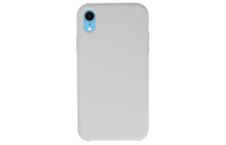 Newface iPhone XR Kılıf Lansman Legant Silikon - Beyaz