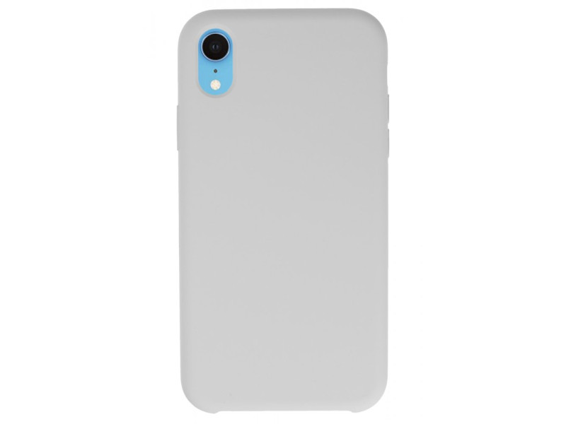 Newface iPhone XR Kılıf Lansman Legant Silikon - Beyaz