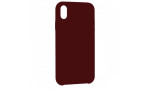 Newface iPhone XR Kılıf Lansman Legant Silikon - Bordo