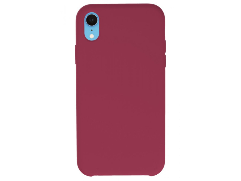 Newface iPhone XR Kılıf Lansman Legant Silikon - Fuşya
