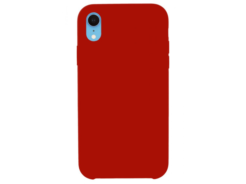 Newface iPhone XR Kılıf Lansman Legant Silikon - Kırmızı