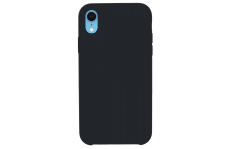 Newface iPhone XR Kılıf Lansman Legant Silikon - Koyu Gri