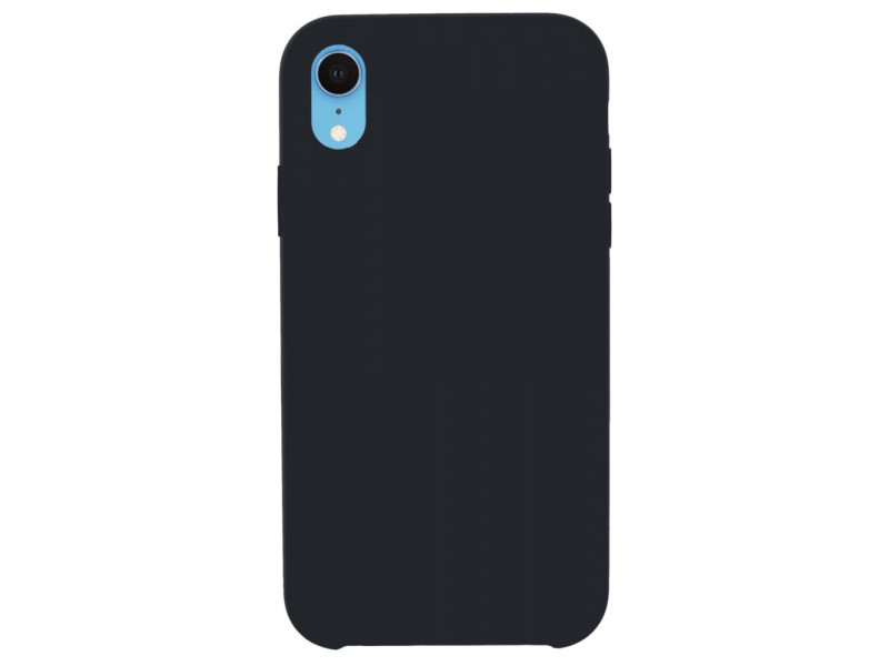 Newface iPhone XR Kılıf Lansman Legant Silikon - Koyu Gri