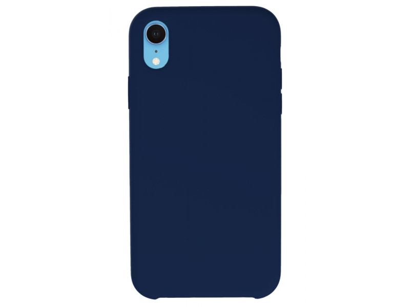 Newface iPhone XR Kılıf Lansman Legant Silikon - Lacivert