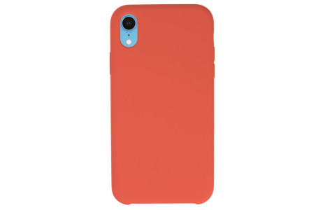 Newface iPhone XR Kılıf Lansman Legant Silikon - Turuncu
