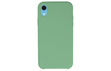 Newface iPhone XR Kılıf Lansman Legant Silikon - Yeşil