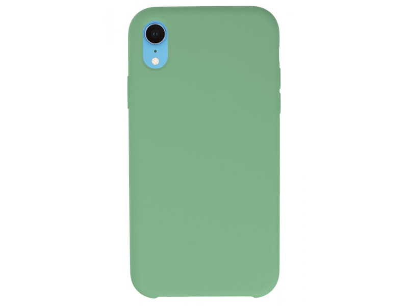 Newface iPhone XR Kılıf Lansman Legant Silikon - Yeşil
