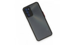 Newface Oppo A16 Kılıf Montreal Silikon Kapak - Siyah