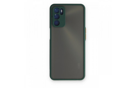 Newface Oppo A16 Kılıf Montreal Silikon Kapak - Yeşil