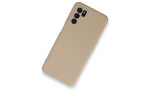 Newface Oppo A16 Kılıf Nano içi Kadife Silikon - Pudra