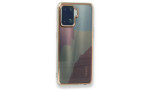 Newface Oppo Reno 5 Lite Kılıf Çiçekli Silikon - Buz Mavi