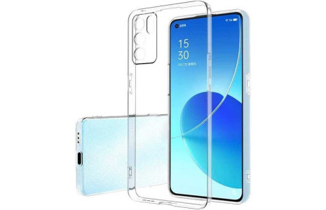 Newface Oppo Reno 6 Kılıf Lüx Şeffaf Silikon