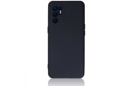 Newface Oppo Reno 6 Kılıf Nano içi Kadife Silikon - Lacivert