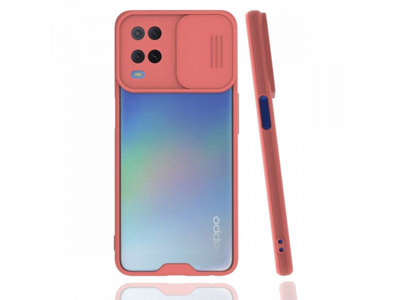 Newface Realme 8 Kılıf Platin Kamera Koruma Silikon - Pembe