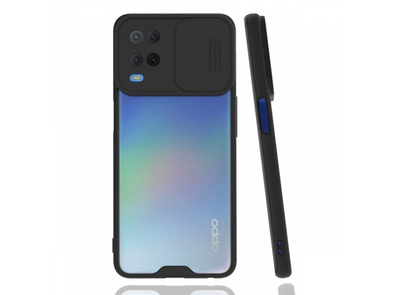 Newface Realme 8 Kılıf Platin Kamera Koruma Silikon - Siyah