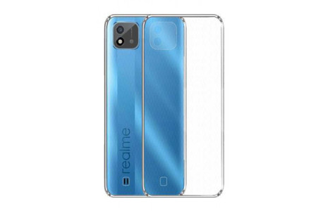 Newface Realme C11 2021 Kılıf Lüx Şeffaf Silikon