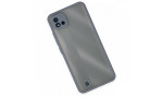 Newface Realme C11 2021 Kılıf Montreal Silikon Kapak - Gri