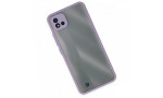 Newface Realme C11 2021 Kılıf Montreal Silikon Kapak - Mor