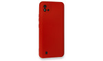 Newface Realme C11 2021 Kılıf Nano içi Kadife Silikon - Kırmızı