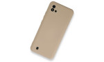 Newface Realme C11 2021 Kılıf Nano içi Kadife Silikon - Pudra