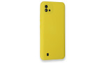 Newface Realme C11 2021 Kılıf Nano içi Kadife Silikon - Sarı