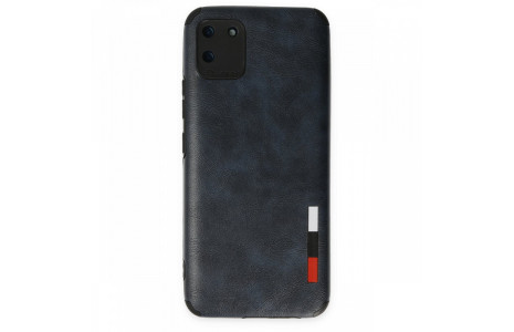 Newface Realme C11 Kılıf Loop Deri Silikon - Lacivert
