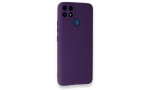 Newface Realme C25s Kılıf First Silikon - Mor