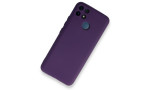Newface Realme C25s Kılıf First Silikon - Mor