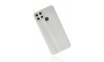 Newface Realme C25s Kılıf Glass Kapak - Beyaz