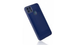 Newface Realme C25s Kılıf Glass Kapak - Lacivert