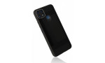 Newface Realme C25s Kılıf Glass Kapak - Siyah