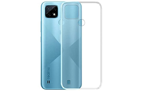 Newface Realme C25s Kılıf Lüx Şeffaf Silikon
