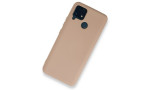 Newface Realme C25s Kılıf Nano içi Kadife Silikon - Pudra