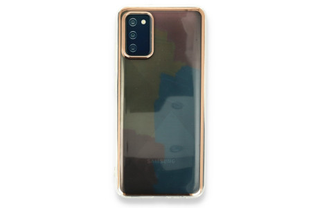 Newface Samsung Galaxy A02S Kılıf Çiçekli Silikon - Kırmızı