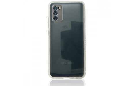 Newface Samsung Galaxy A02S Kılıf Miami Şeffaf Silikon - Şeffaf