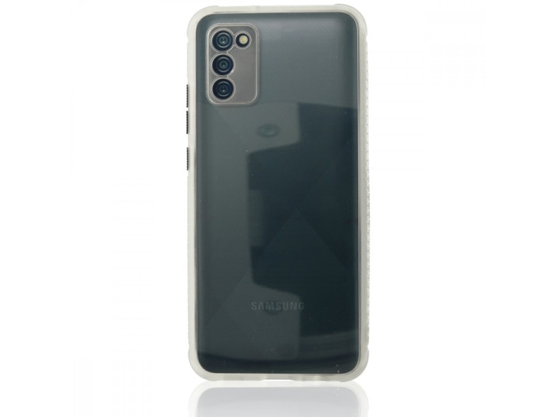 Newface Samsung Galaxy A02S Kılıf Miami Şeffaf Silikon - Şeffaf