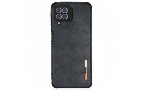 Newface Samsung Galaxy A22 Kılıf Loop Deri Silikon - Lacivert
