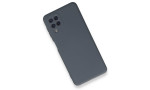 Newface Samsung Galaxy M32 Kılıf Nano içi Kadife Silikon - Gri