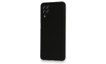 Newface Samsung Galaxy M32 Kılıf Nano içi Kadife Silikon - Siyah