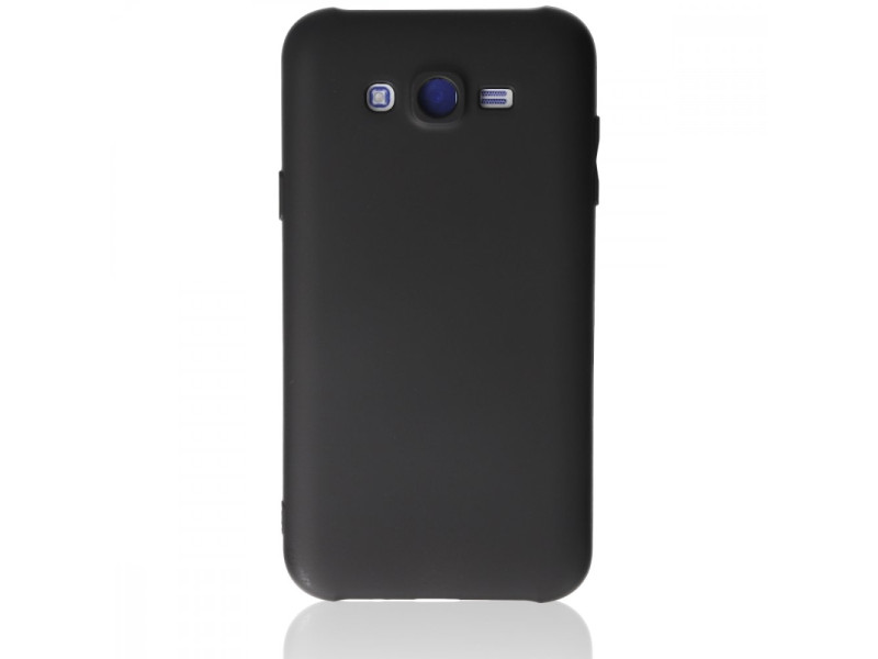 Newface Samsung Galaxy J7 Kılıf First Silikon - Siyah