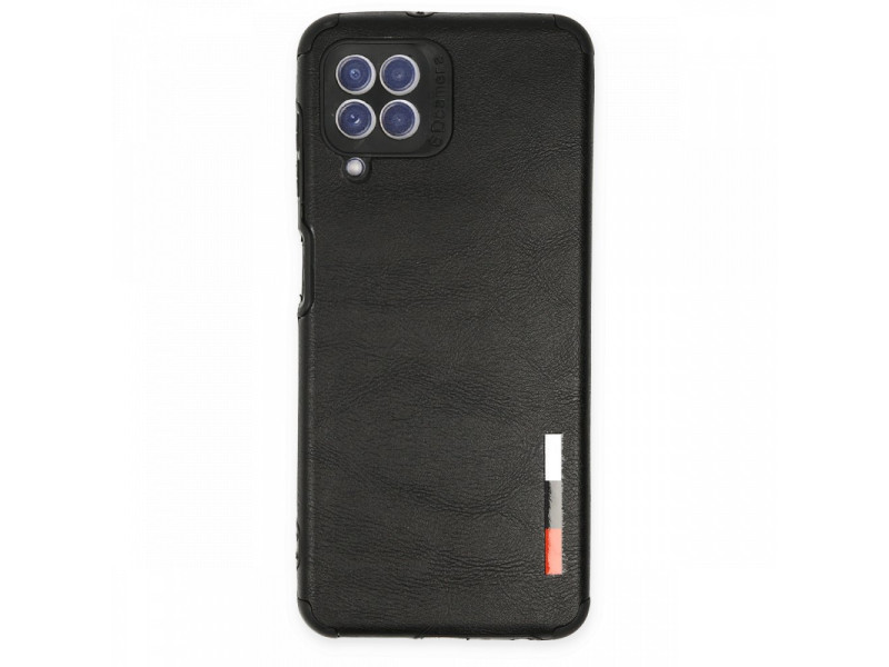 Newface Samsung Galaxy M32 Kılıf Loop Deri Silikon - Siyah
