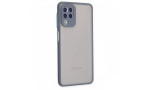 Newface Samsung Galaxy M32 Kılıf Montreal Silikon Kapak - Gri