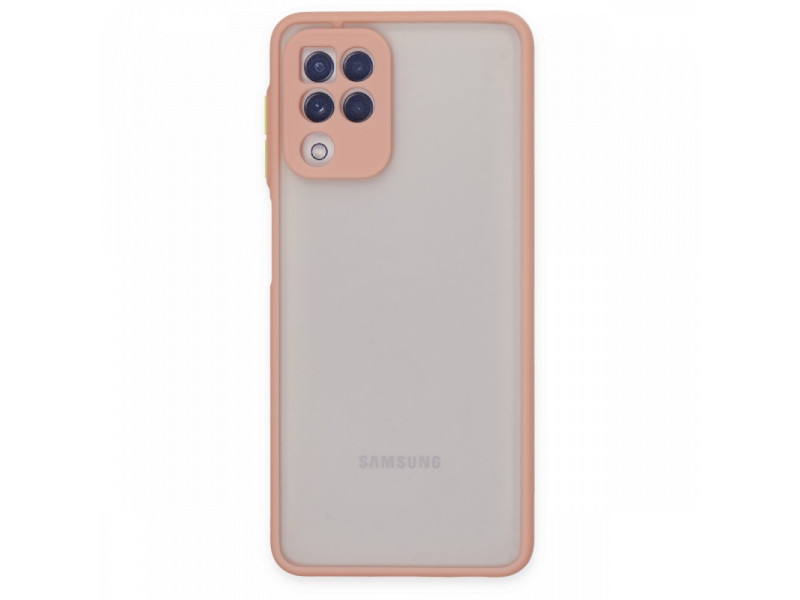 Newface Samsung Galaxy M32 Kılıf Montreal Silikon Kapak - Pembe