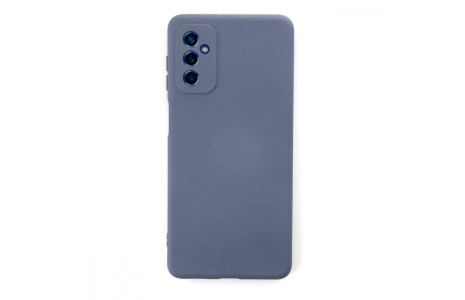 Newface Samsung Galaxy M52 5G Kılıf Nano içi Kadife Silikon - Gri