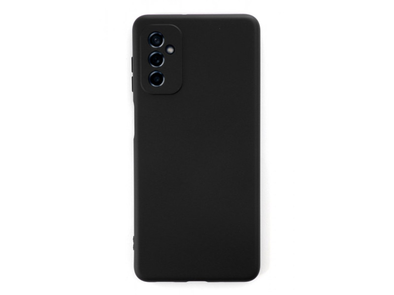 Newface Samsung Galaxy M52 5G Kılıf Nano içi Kadife Silikon - Siyah