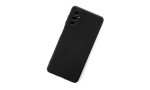 Newface Samsung Galaxy M52 5G Kılıf Nano içi Kadife Silikon - Siyah