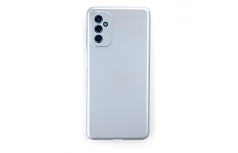 Newface Samsung Galaxy M52 5G Kılıf Nano içi Kadife Silikon - Sky Blue